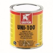 Griffon UNI 100 PVCu Cement 500ml Tub with Brush